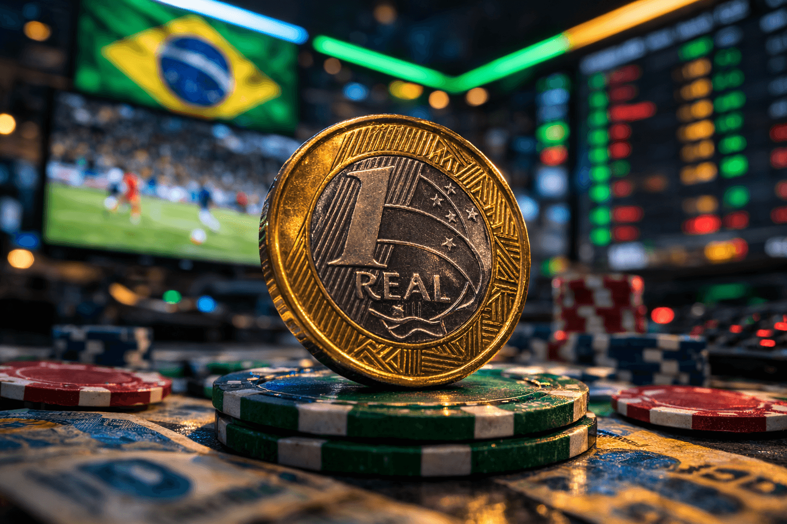 Casas de apostas 1 real